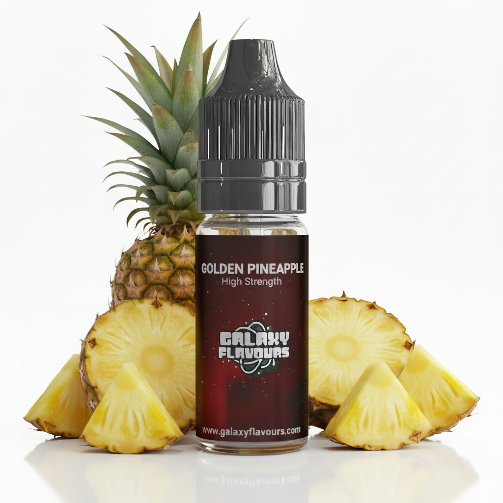 Golden Pineapple Food Flavouring Concentrate – Professional High Strength – 10ml