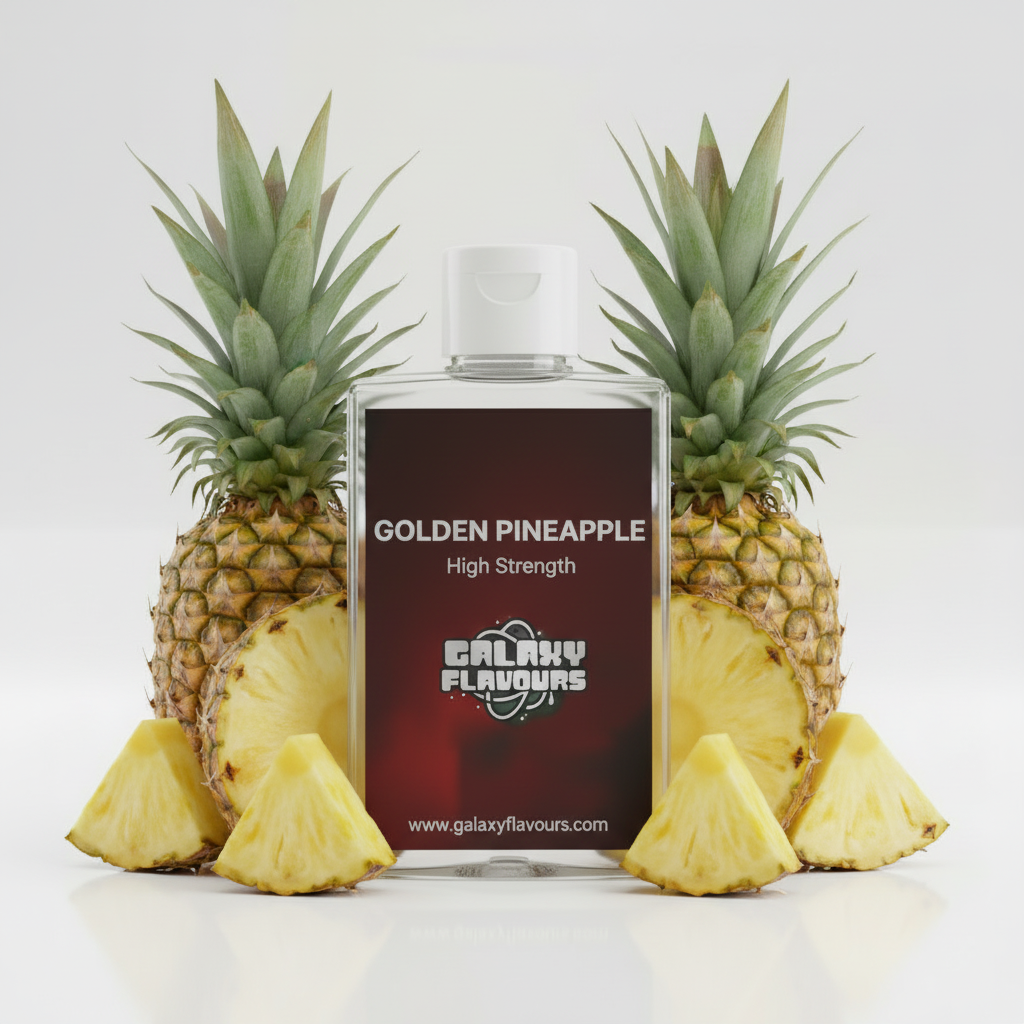 Golden Pineapple Food Flavouring Concentrate – Professional High Strength – 100ml