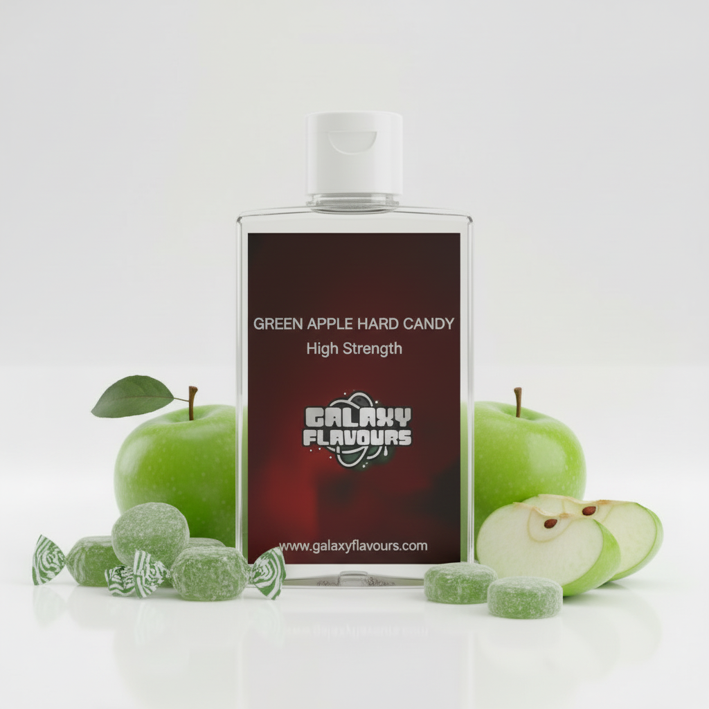 Green Apple Hard Candy Food Flavouring Concentrate – Professional High Strength – 100ml