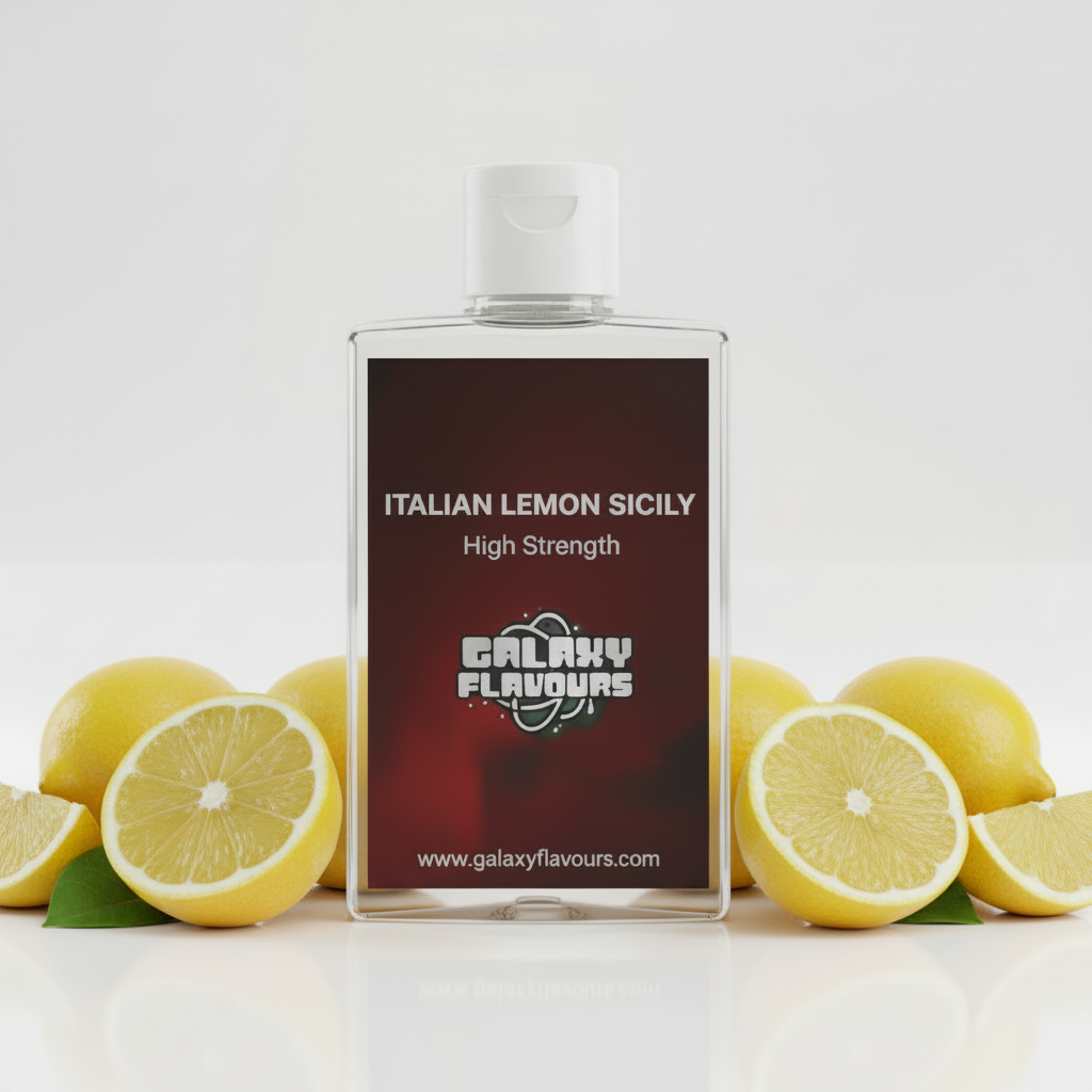 Italian Lemon Sicily Food Flavouring - Professional High Strength - 250ml