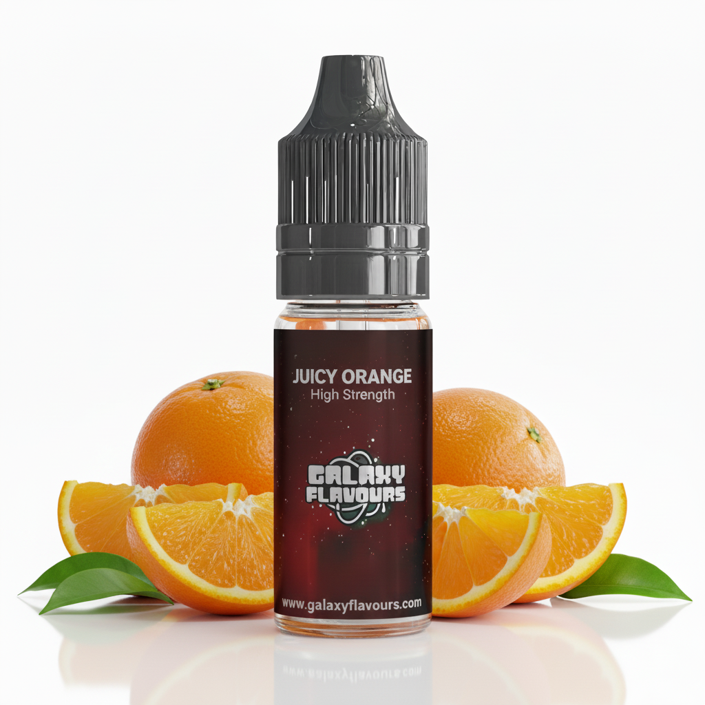 Juicy Orange Food Flavouring Concentrate – Professional High Strength – 10ml