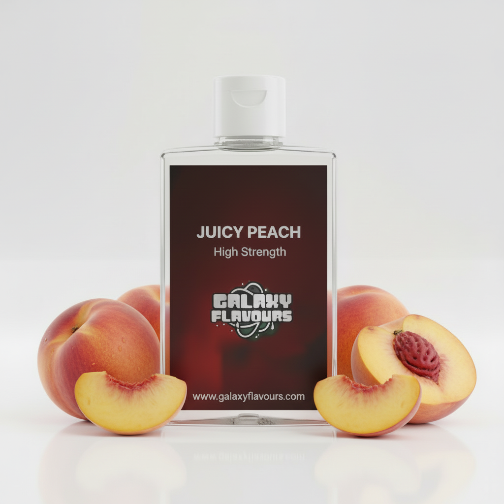 Juicy Peach Food Flavouring Concentrate – Professional High Strength – 50ml