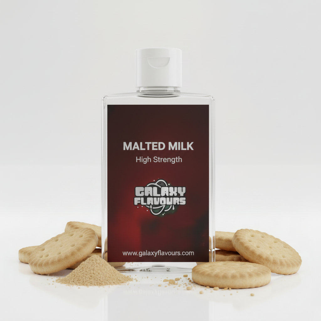 Malted Milk Food Flavouring - Professional High Strength - 100ml
