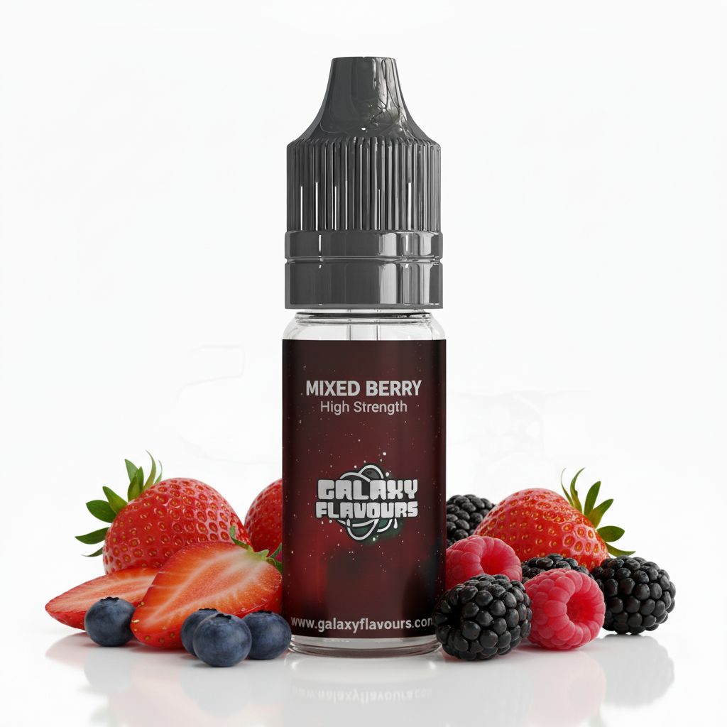 Mixed Berry Food Flavouring Concentrate – Professional High Strength – 10ml