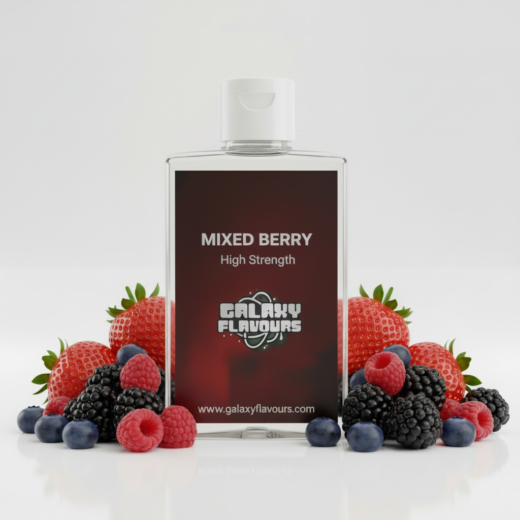Mixed Berry Food Flavouring Concentrate – Professional High Strength – 50ml