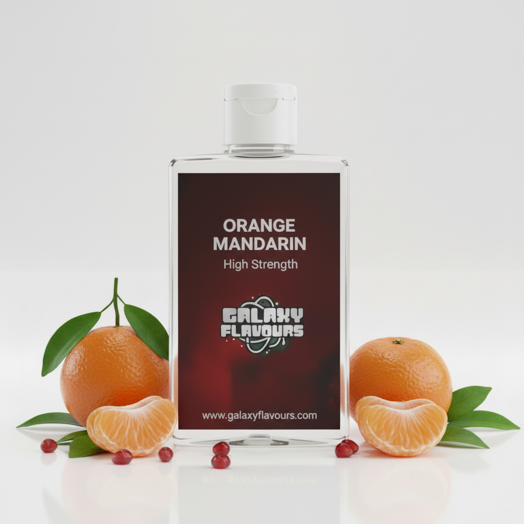 Orange Mandarin Food Flavouring - Professional High Strength - 100ml