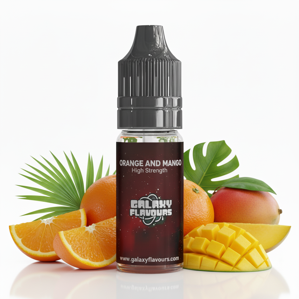 Orange & Mango Food Flavouring Concentrate – Professional High Strength – 10ml