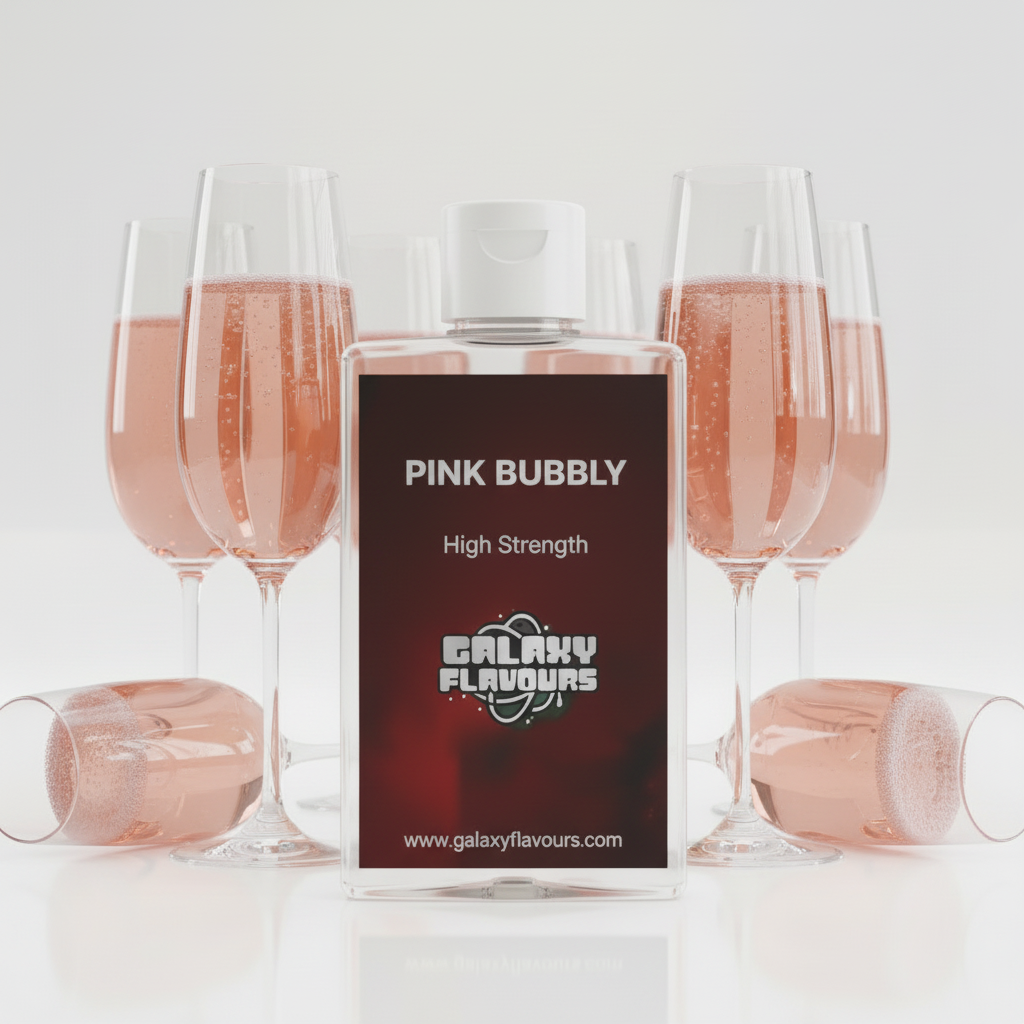 Pink Bubbly Food Flavouring Concentrate – Professional High Strength – 50ml