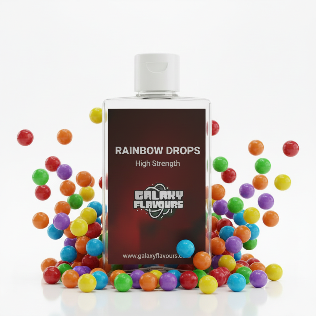 Rainbow Drops Food Flavouring Concentrate – Professional High Strength – 50ml