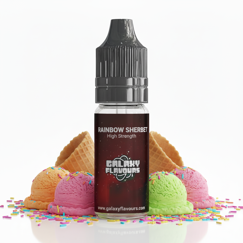 Rainbow Sherbet Food Flavouring Concentrate – Professional High Strength – 10ml