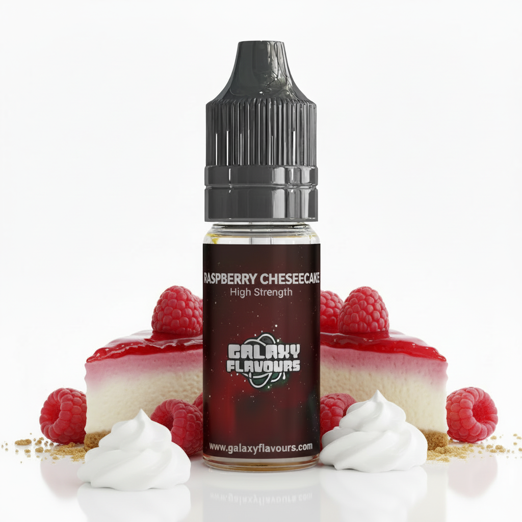 Raspberry Cheesecake Food Flavouring Concentrate – Professional High Strength – 10ml
