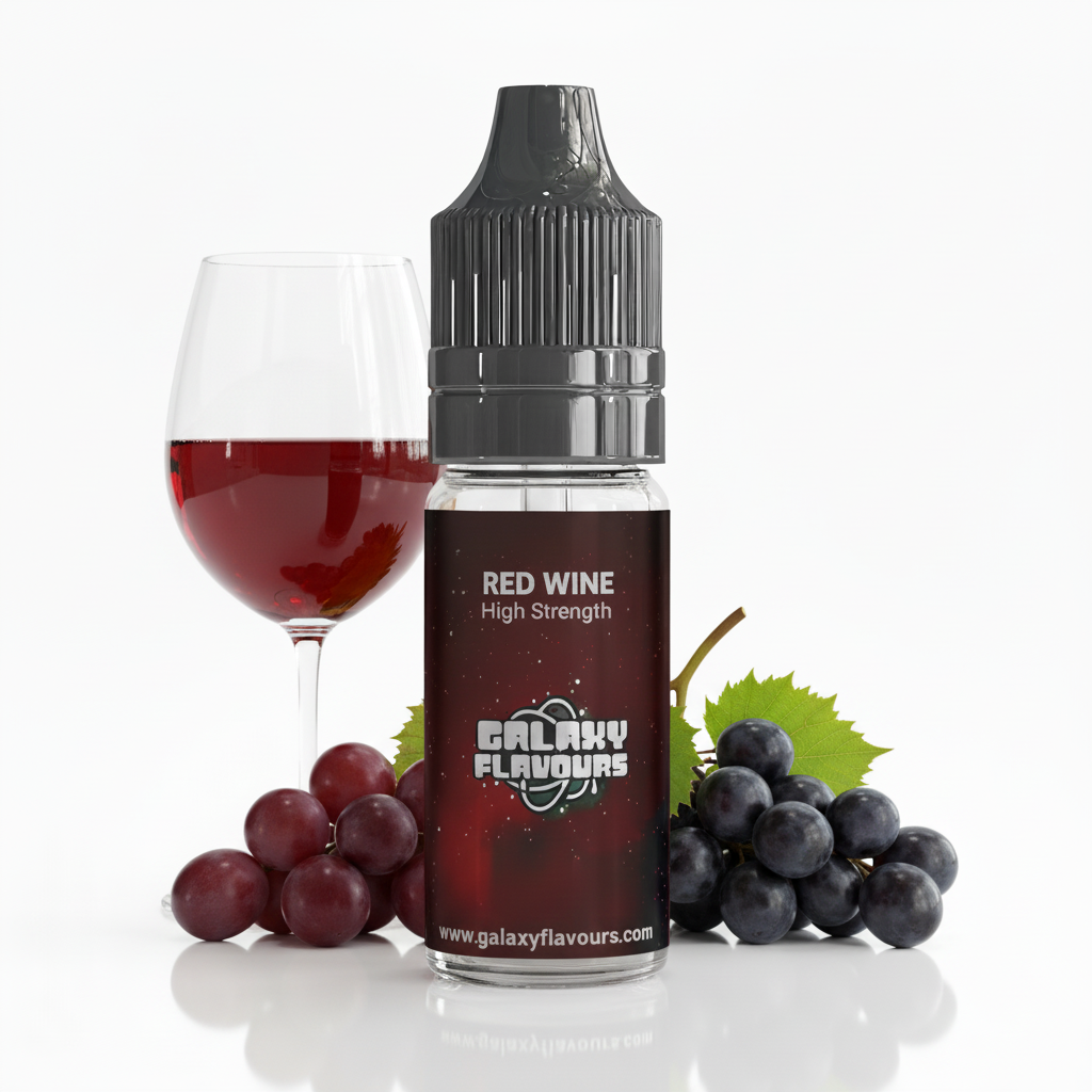 Red Wine Food Flavouring Concentrate – Professional High Strength – 10ml
