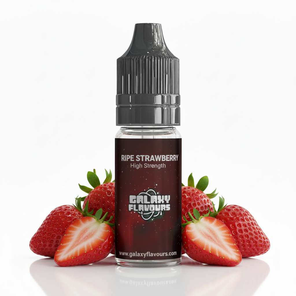 Ripe Strawberry Food Flavouring Concentrate – Professional High Strength – 10ml