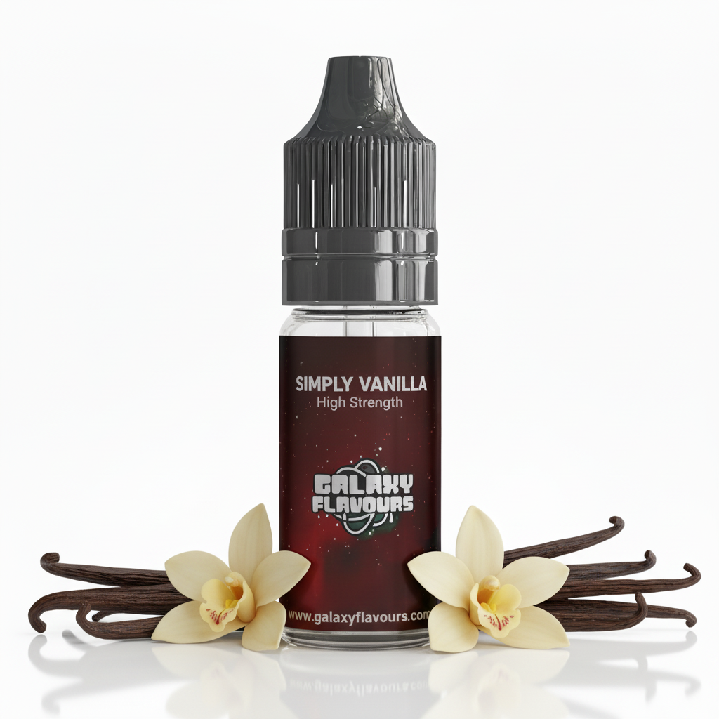 Simply Vanilla Food Flavouring Concentrate – Professional High Strength – 10ml