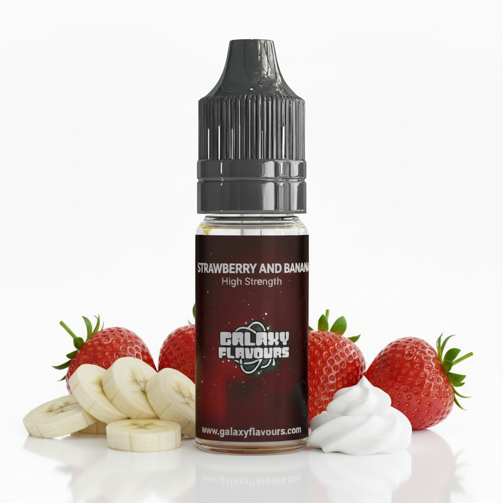 Strawberry and Banana Food Flavouring Concentrate – Professional High Strength – 10ml