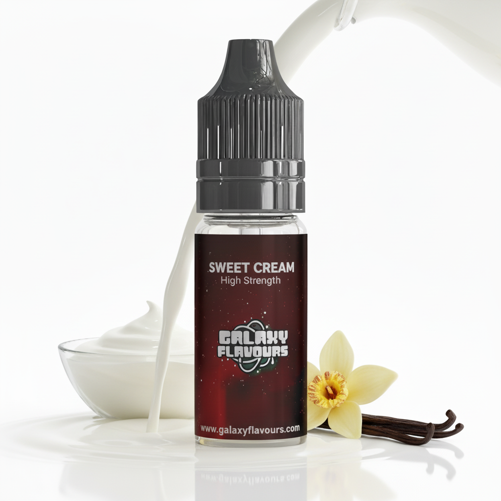 Sweet Cream Food Flavouring Concentrate – Professional High Strength – 10ml