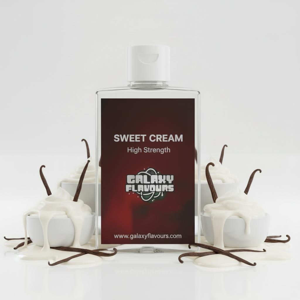 Sweet Cream Food Flavouring Concentrate – Professional High Strength – 50ml