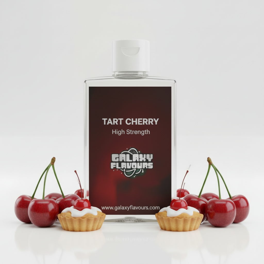 Tart Cherry Food Flavouring Concentrate – Professional High Strength – 50ml