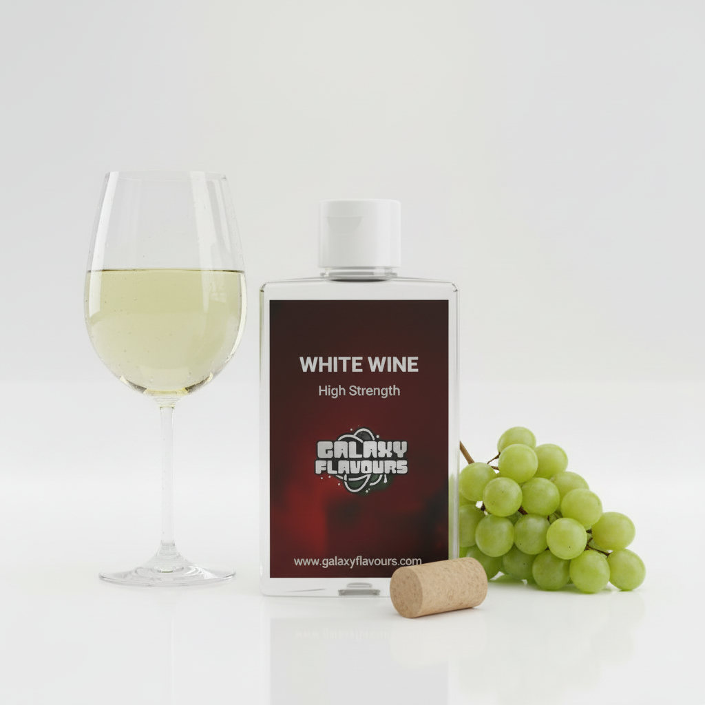 White Wine Food Flavouring - Professional High Strength - 100ml