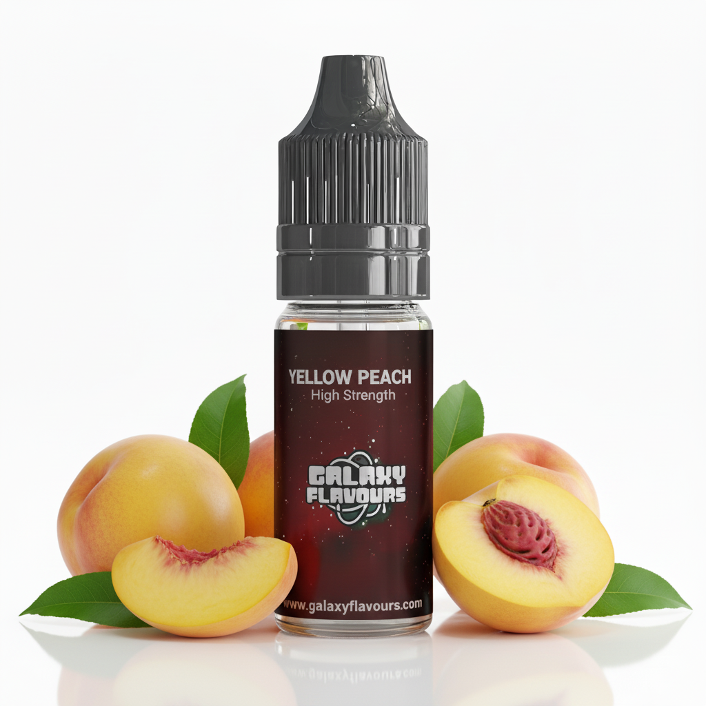 Yellow Peach Food Flavouring Concentrate – Professional High Strength – 10ml