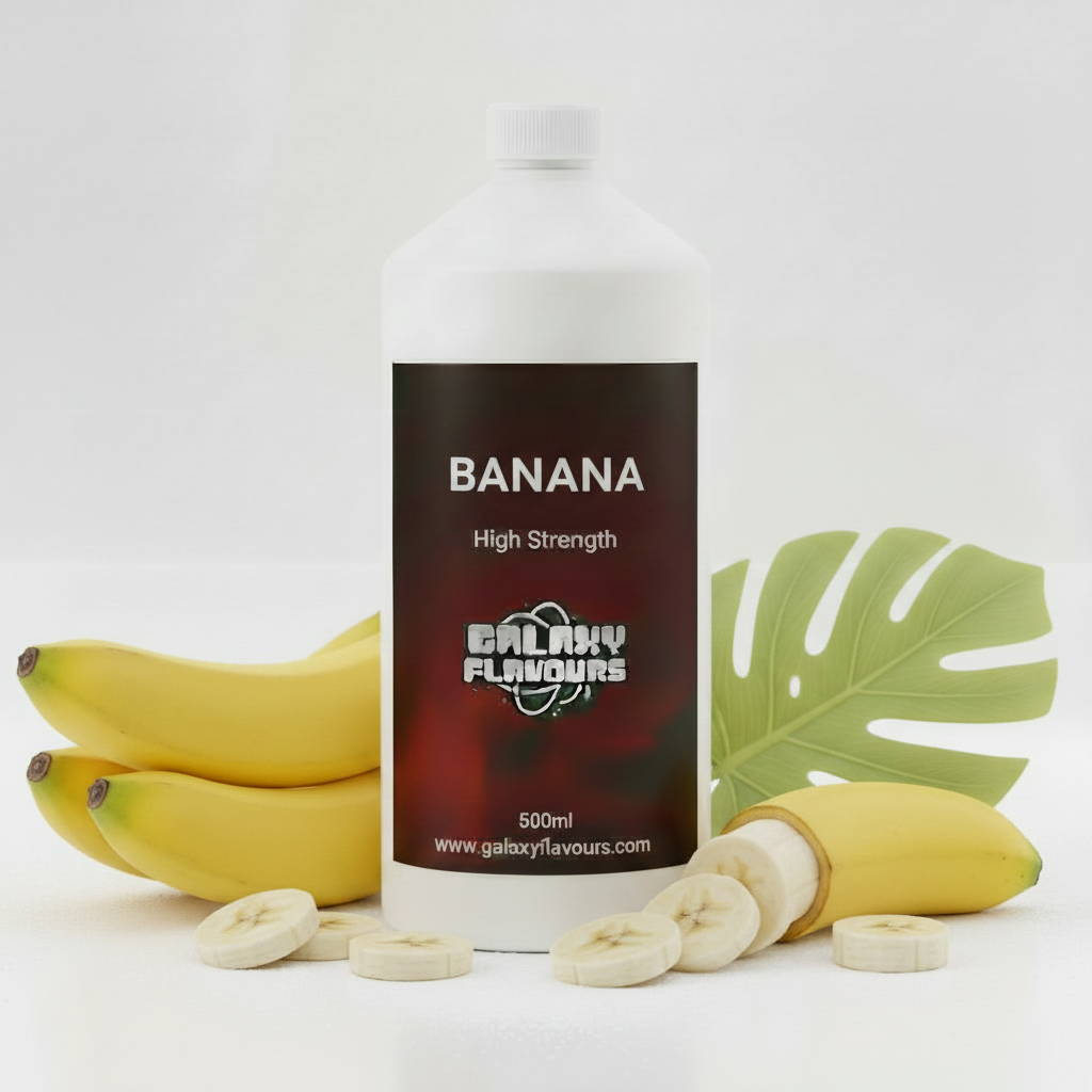 Banana Food Flavouring - Professional High Strength - 500ml