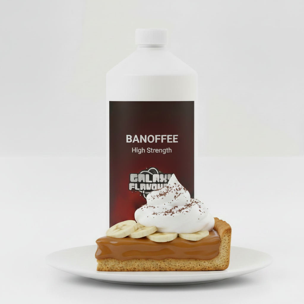 Banoffee Food Flavouring - Professional High Strength - 1 Litre