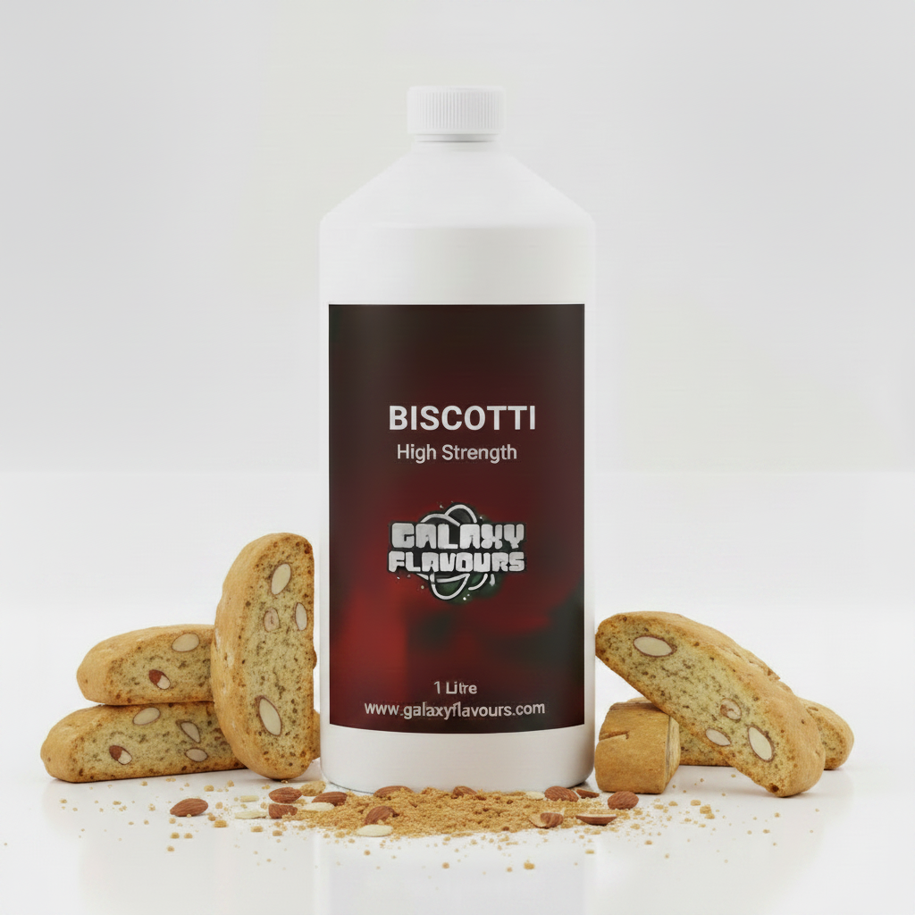 Biscotti Food Flavouring - Professional High Strength - 1 Litre