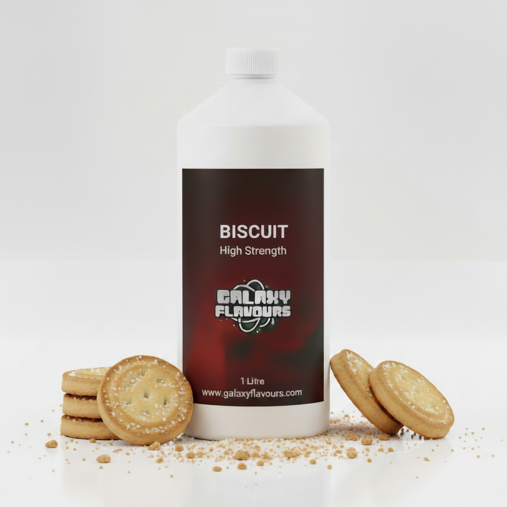 Biscuit Food Flavouring - Professional High Strength - 1 Litre