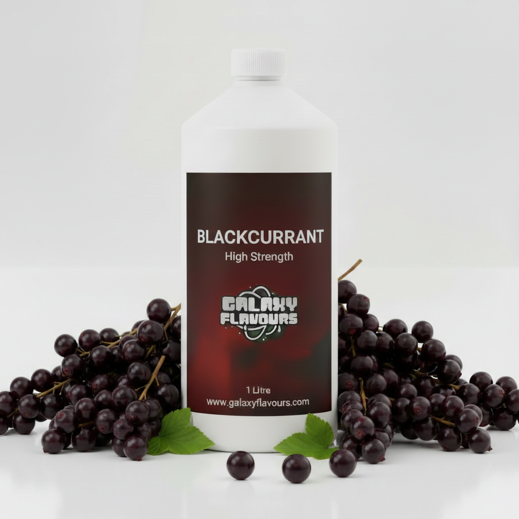 Blackcurrant Food Flavouring - Professional High Strength - 1 Litre