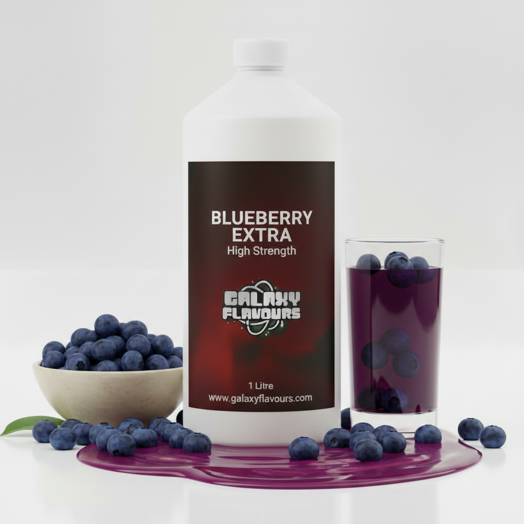 Blueberry Extra Food Flavouring - Professional High Strength - 1 Litre
