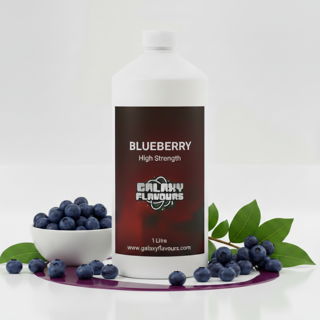 Blueberry Food Flavouring - Professional High Strength - 1 Litre