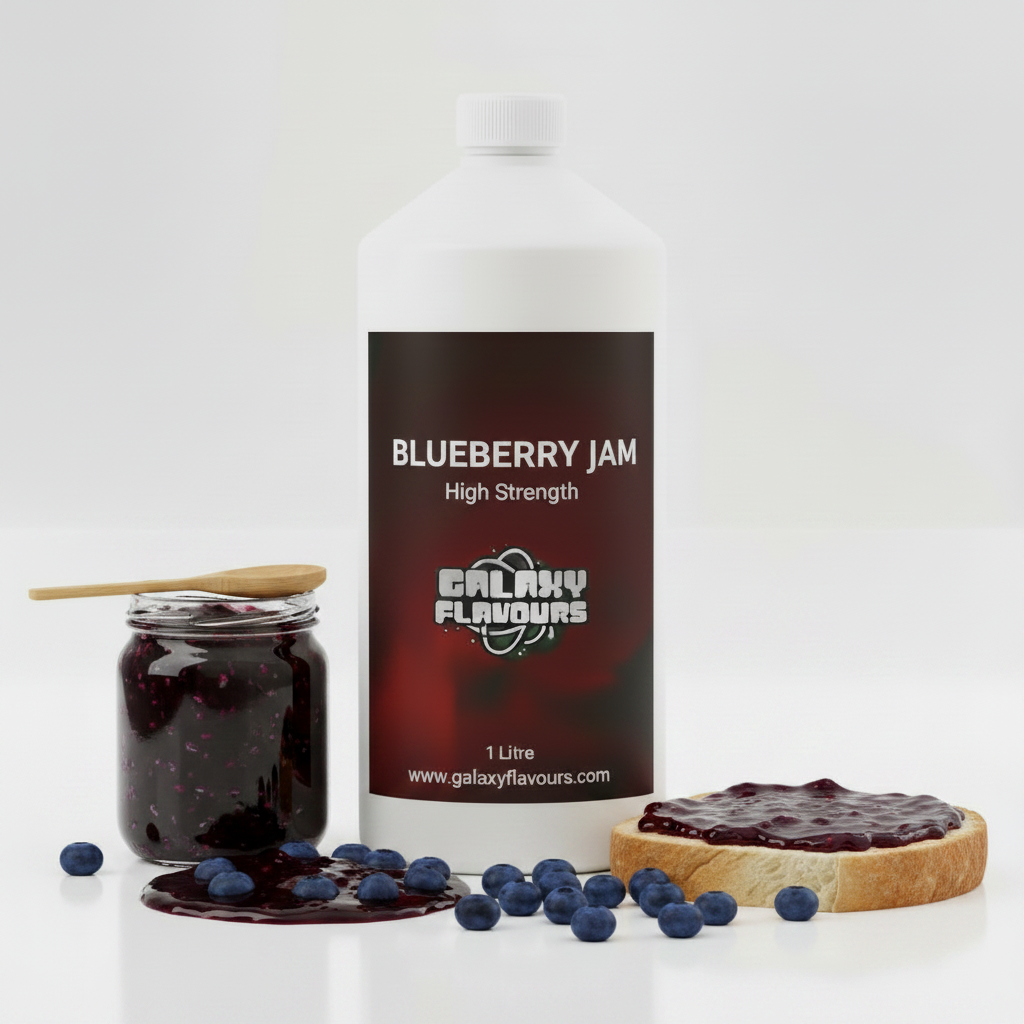 Blueberry Jam Food Flavouring - Professional High Strength - 1 Litre