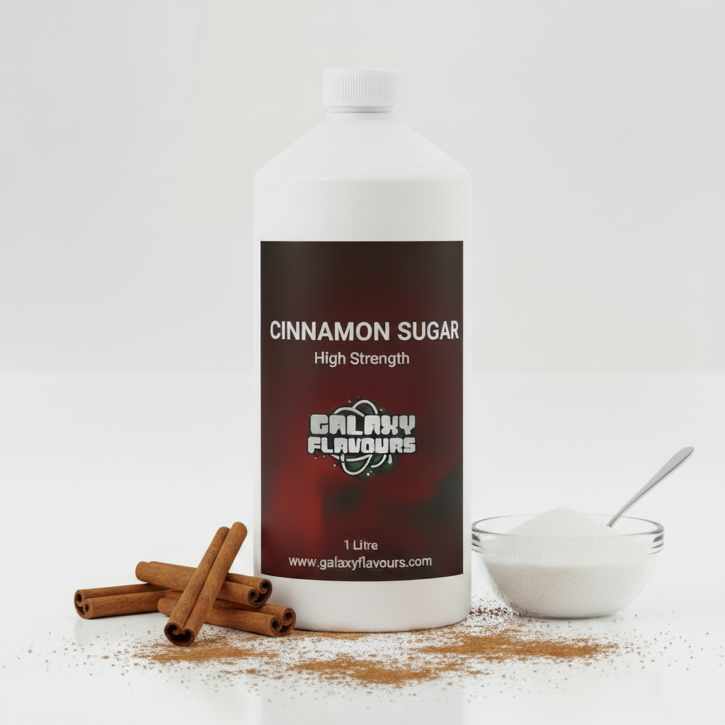 Cinnamon Sugar Food Flavouring - Professional High Strength - 1 Litre