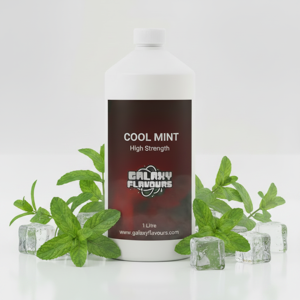 Cool Mint Food Flavouring - Professional High Strength - 1 Litre