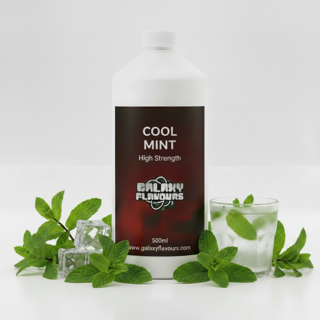 Cool Mint Food Flavouring - Professional High Strength - 500ml