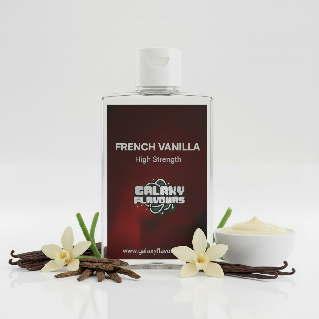 French Vanilla Food Flavouring - Professional High Strength - 250ml