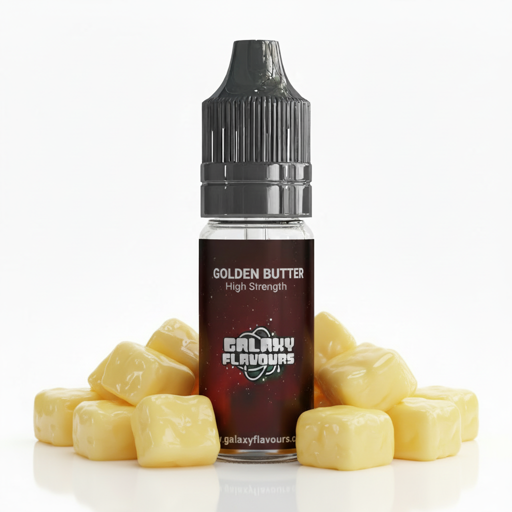 Golden Butter Food Flavouring Concentrate – Professional High Strength – 10ml