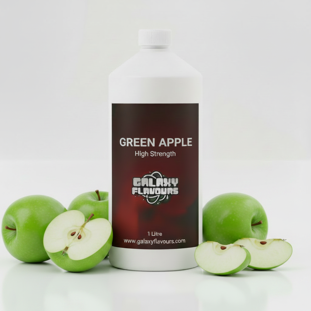 Green Apple Food Flavouring - Professional High Strength - 1 Litre