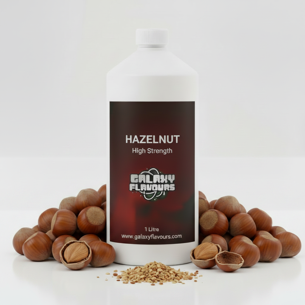 Hazelnut Food Flavouring - Professional High Strength - 1 Litre