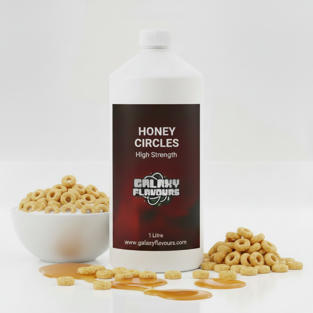 Honey Circles Food Flavouring - Professional High Strength - 1 Litre