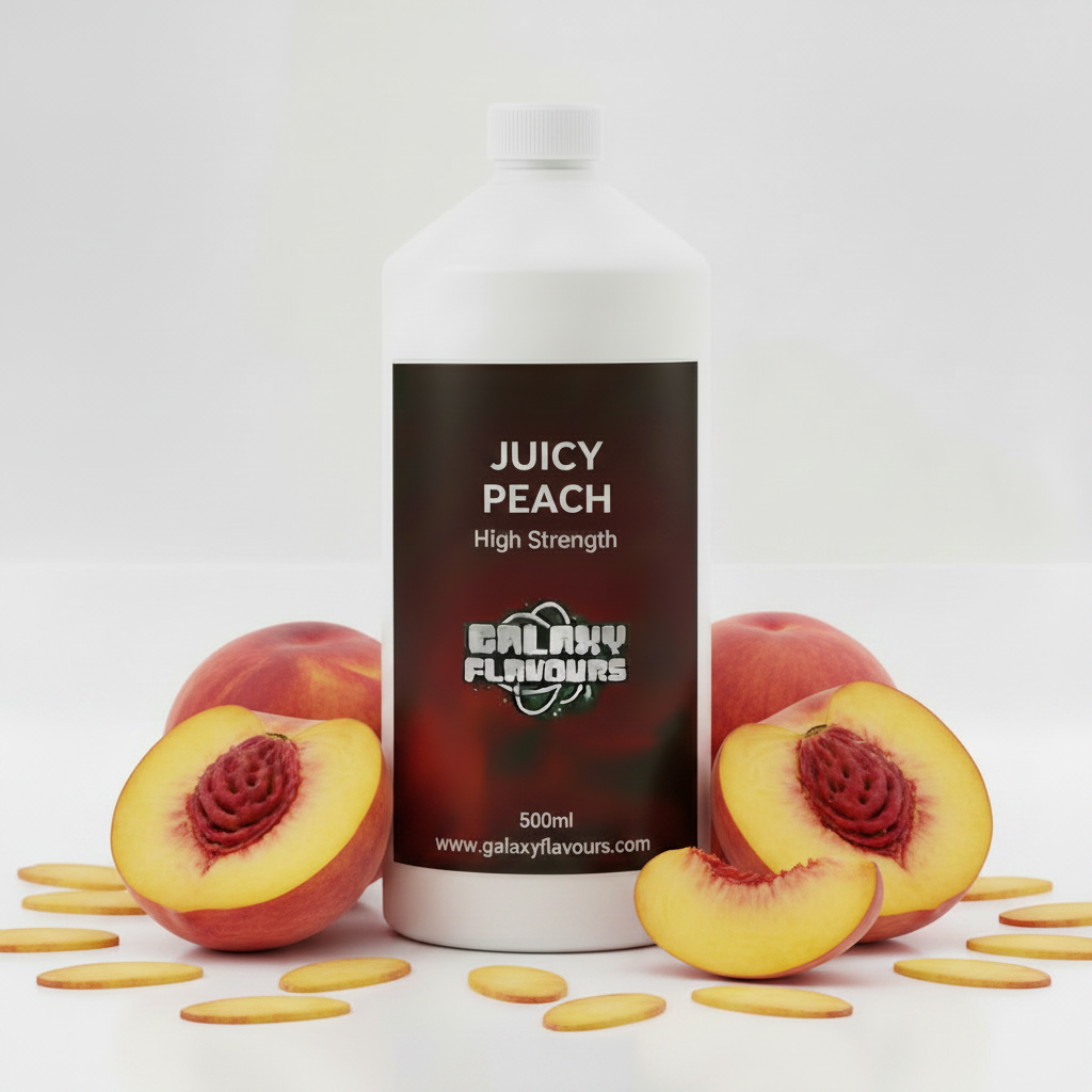 Juicy Peach Food Flavouring - Professional High Strength - 500ml