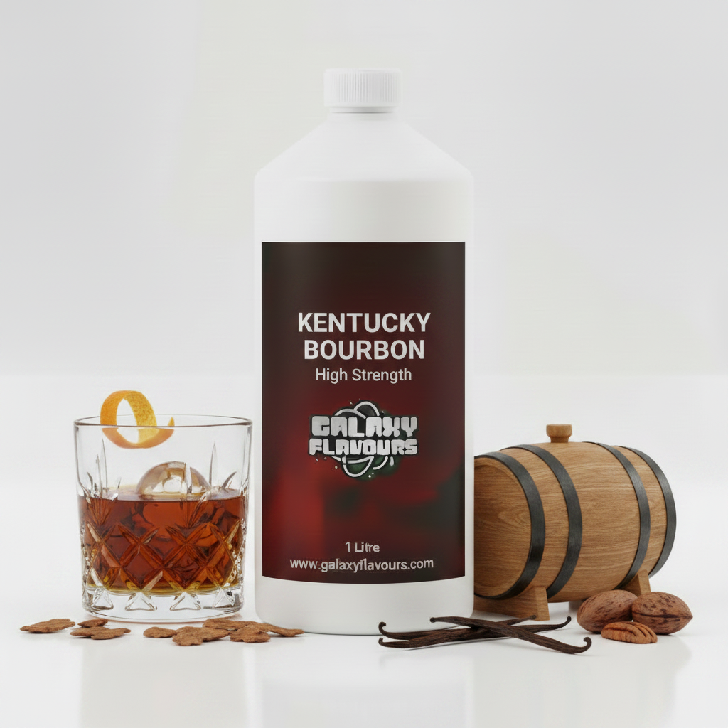 Kentucky Bourbon Food Flavouring - Professional High Strength - 1 Litre