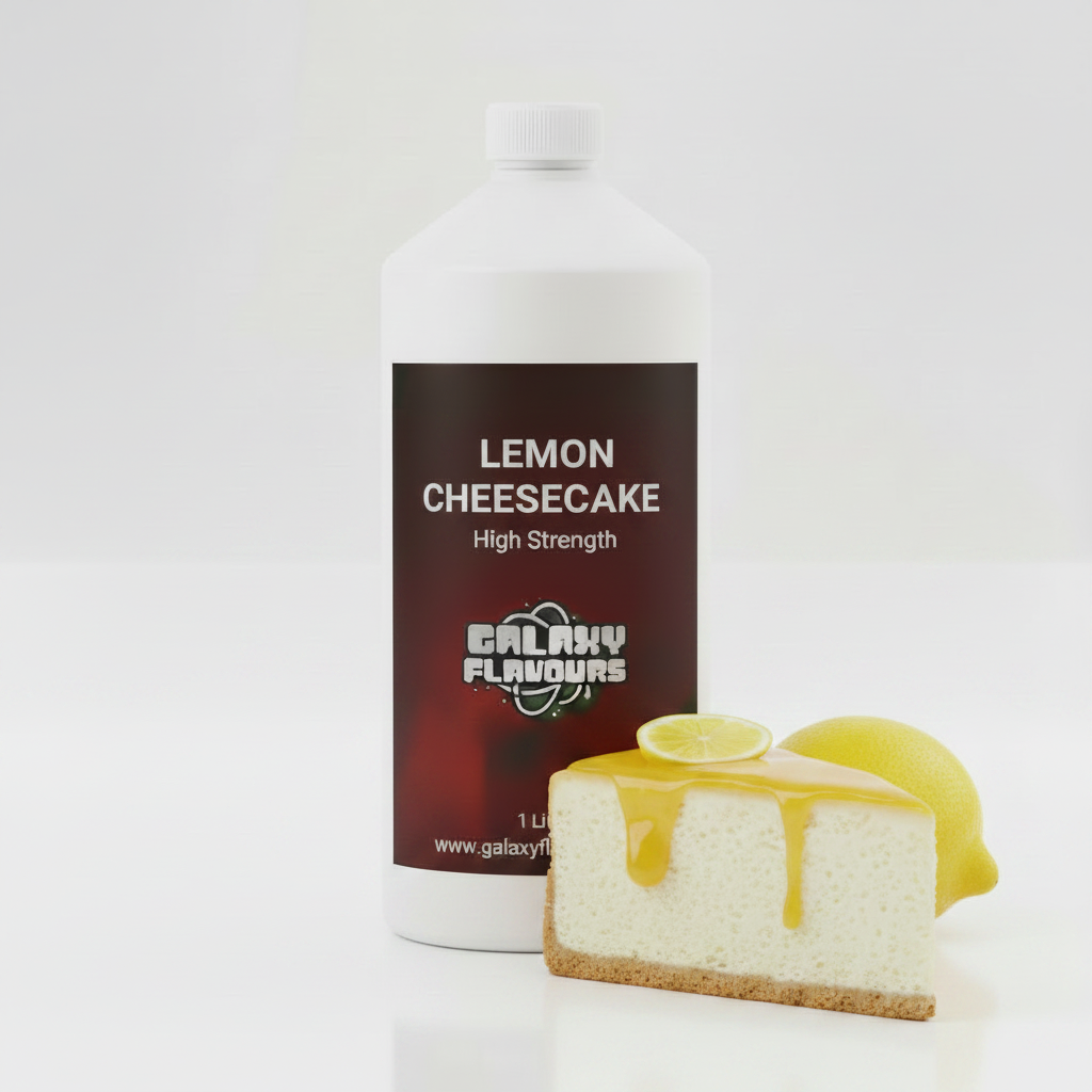 Lemon Cheesecake Food Flavouring - Professional High Strength - 1 Litre