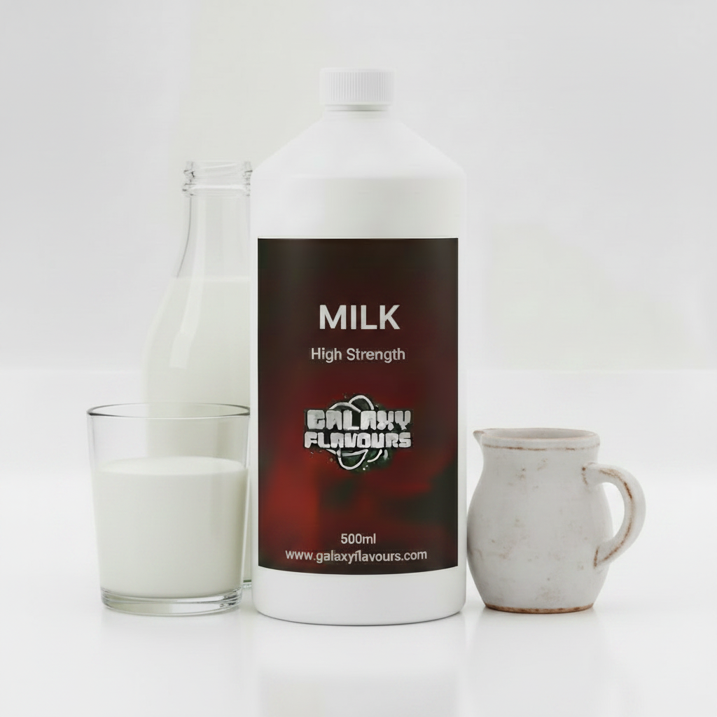 Milk - Dairy Food Flavouring - Professional High Strength - 500ml