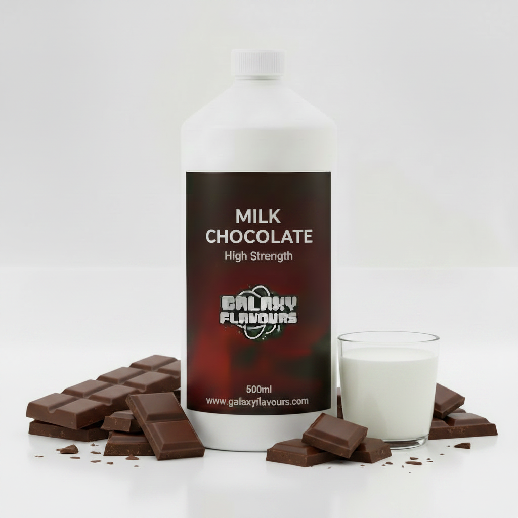 Milk Chocolate Food Flavouring - Professional High Strength - 500ml