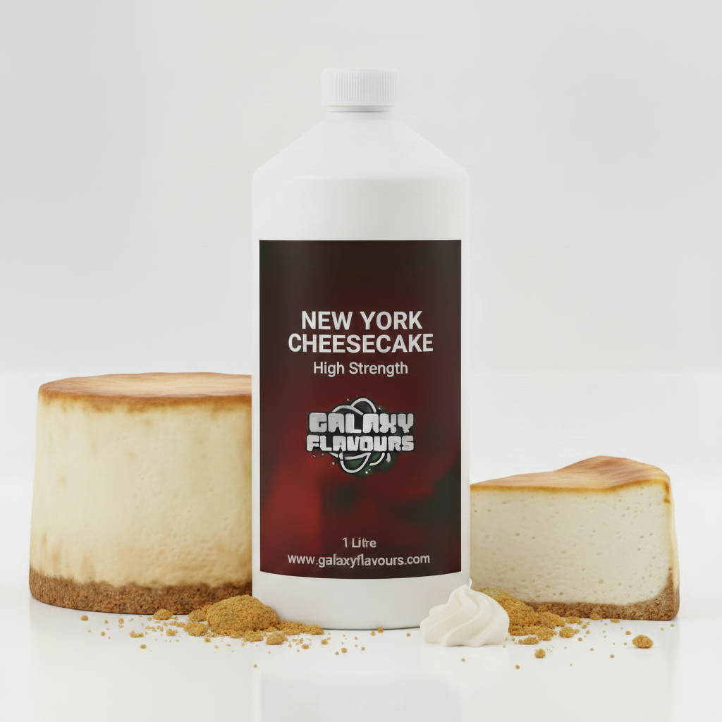 New York Cheesecake Food Flavouring - Professional High Strength - 1 Litre