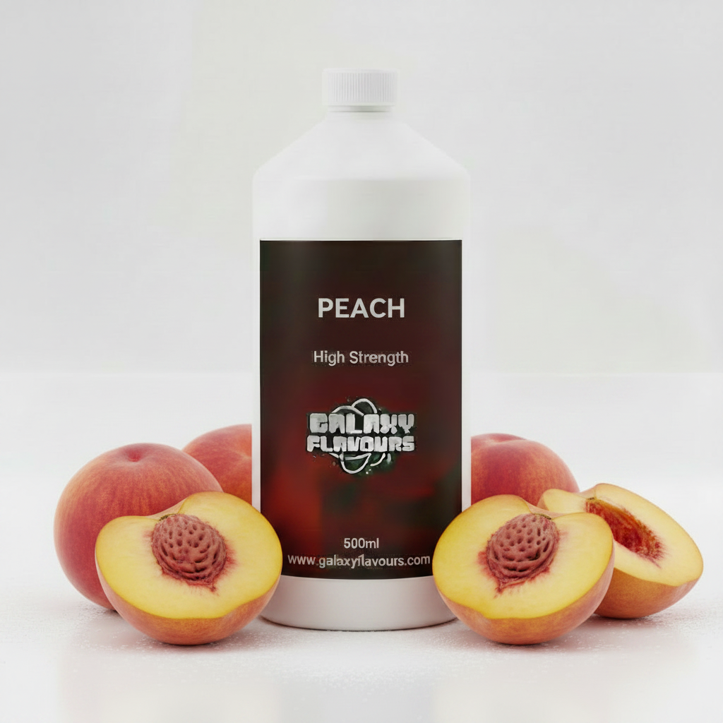 Peach Food Flavouring - Professional High Strength - 500ml
