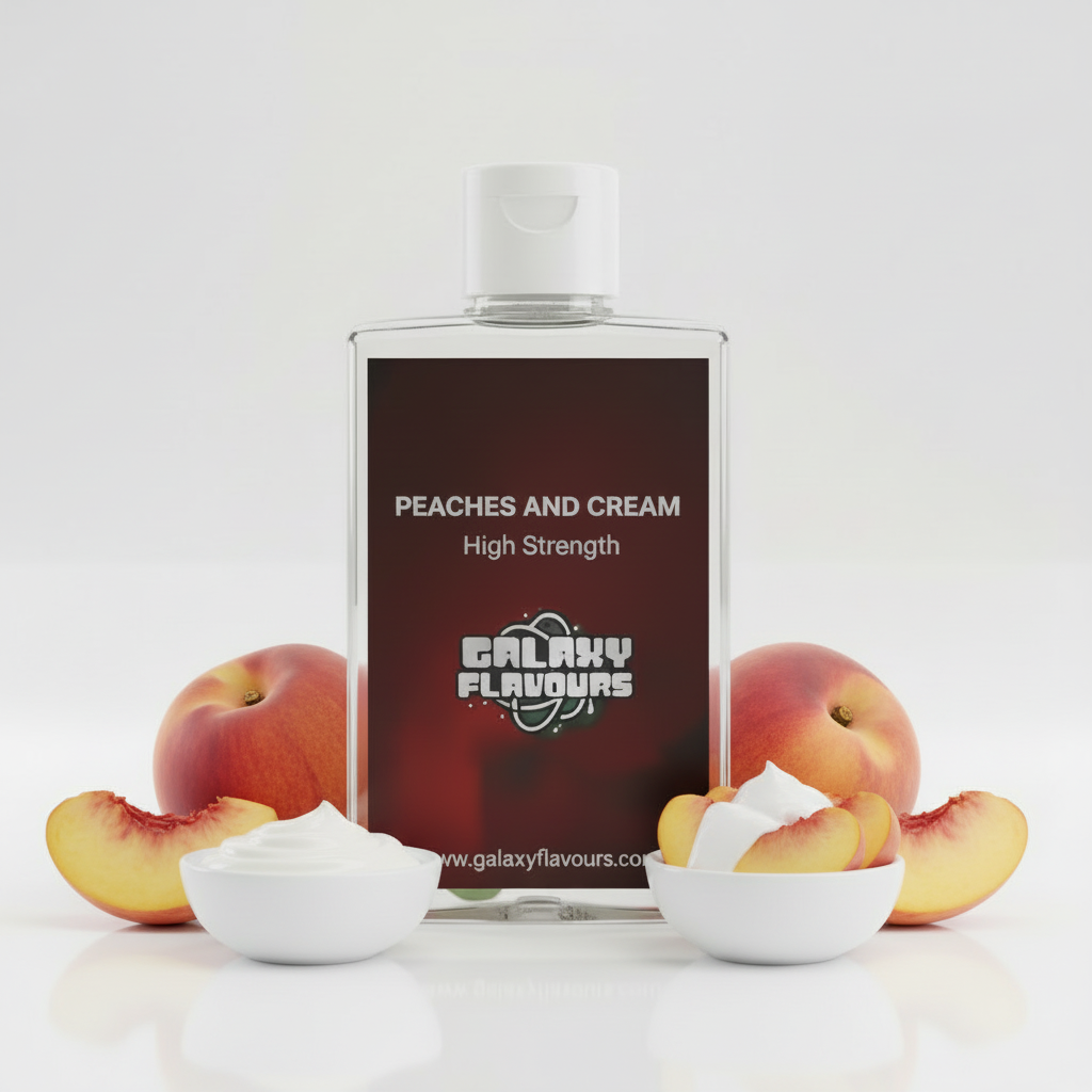 Peaches and Cream Food Flavouring - Professional High Strength - 250ml