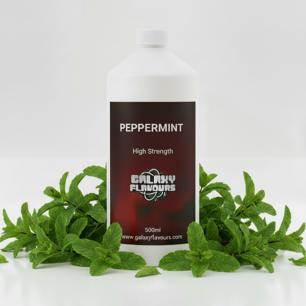 Peppermint Food Flavouring - Professional High Strength - 500ml