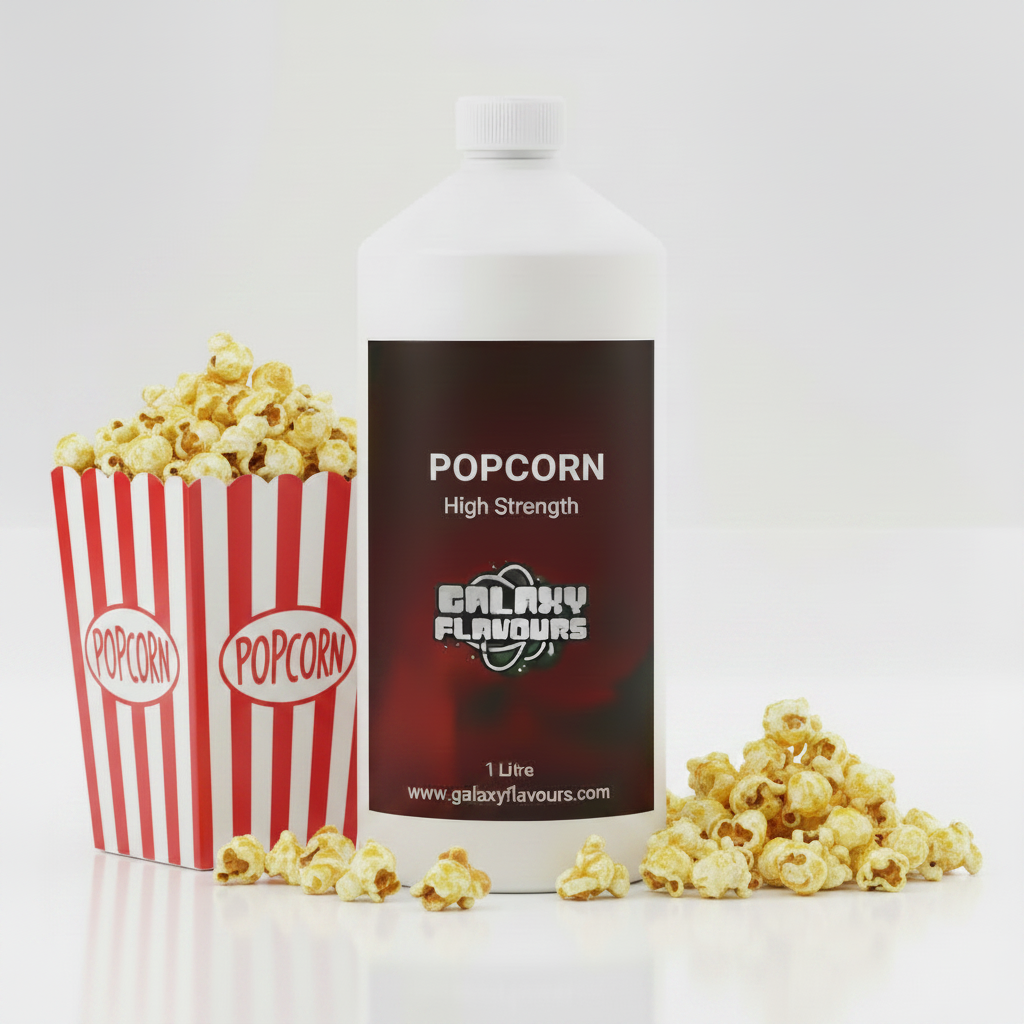 Popcorn Food Flavouring - Professional High Strength - 1 Litre